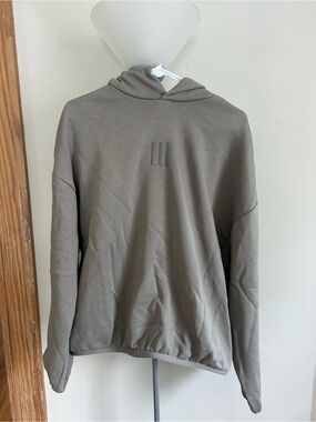 Fear of God Men’s Hoodie in Taupe Gray